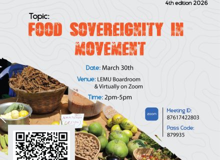 Food Sovereignty.